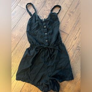 Black One Piece Romper